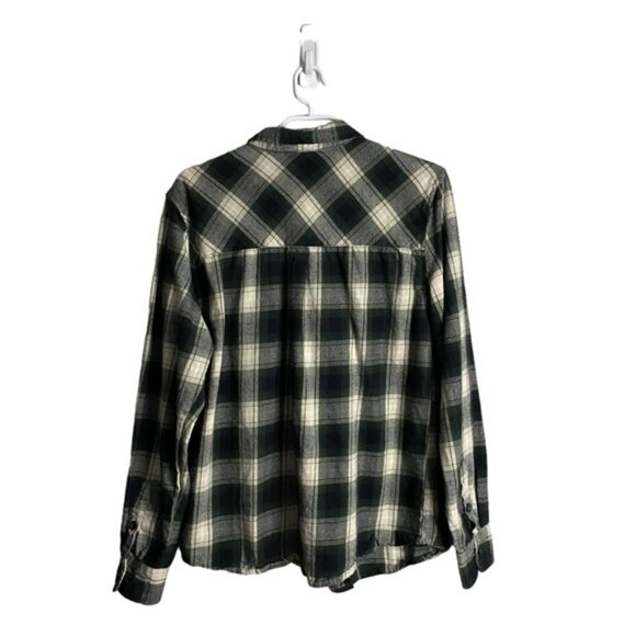 Mountain Warehouse Women's Green Plaid Button-Down Shirt - Picture 7 of 7